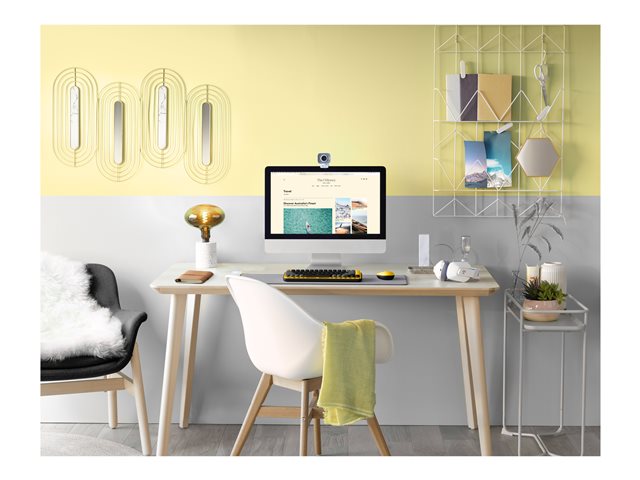 LOGITECH Desk Mat Studio Series - MID GREY - NAMR-EMEA