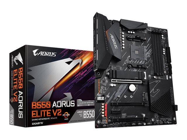 GIGABYTE B550 AORUS ELITE V2 AM4 DDR4 2xM.2 4xSATA HDMI ATX MB