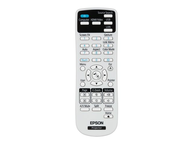 EPSON EB-2250U 3LCD WUXGA Installationsprojektor 1920x1200 16:10 5000 Lumen 15000:1 Kontrast 10W Lautsprecher