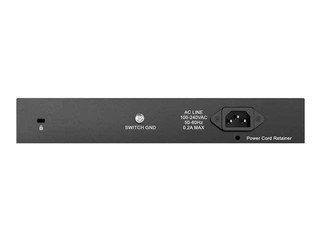 D-LINK DGS-1016D 16-Port Layer 2 unmanaged Gigabit Switch 16 x 10/100/1000 Mbit/s BaseT Port Plug & Play lüfterlos Metallgehäuse