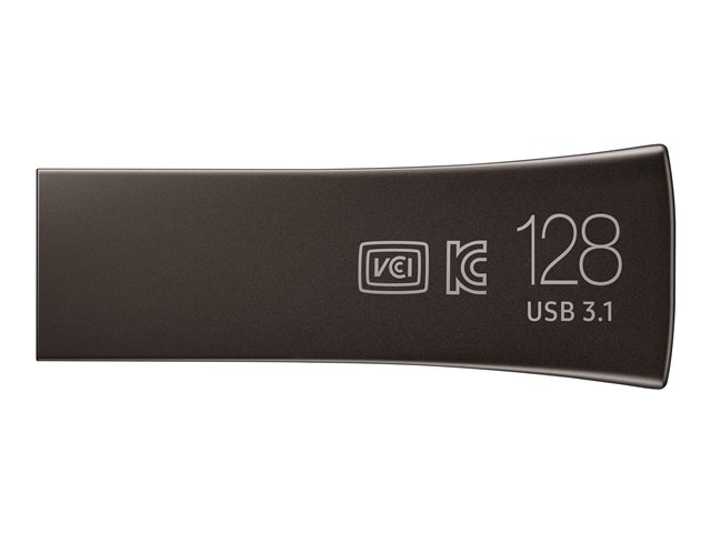 SAMSUNG BAR PLUS 128GB USB 3.1 Titan Gray