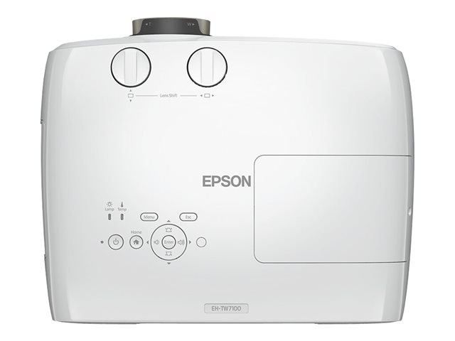 EPSON EH-TW7100 3LCD Home Cinema Projector 1080p 1920x1080 4K Enhanc. 100.000:1 Contrast 2x10W Speaker (P)