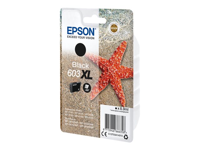 EPSON Singlepack Black 603XL Ink