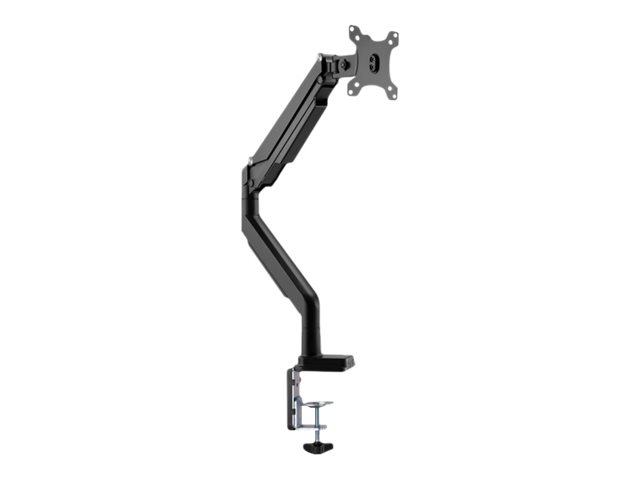Produkt Links Vorne DIGITUS DA-90394 Single Gasdruckfeder Monitor Klemm-Halter 43,18-81,28cm 17-32Zoll 9 kg max. schwarz