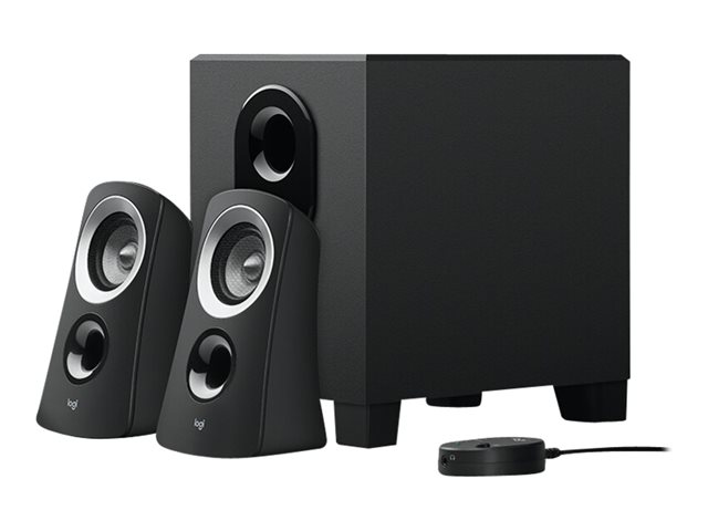 LOGITECH Z313 Speaker 2.1 25 Watt black - EMEA