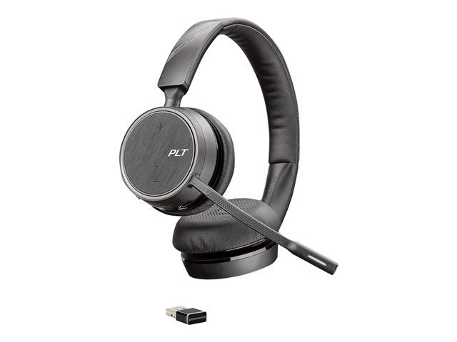 POLY Voyager 4220 UC USB-A inkl. Station Stereo Bluetooth Headset inkl. Tischlader