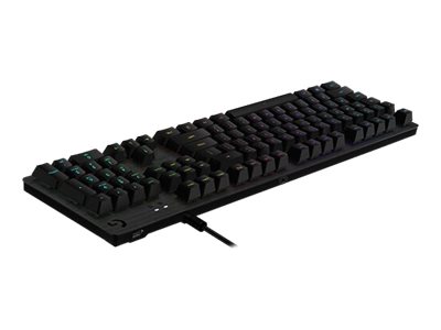 LOGITECH G512 Carbon Lightsync RGB Mechanical Gaming Keyboard with GX Brown switches Carbon FRA Central