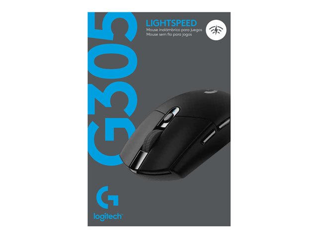 Verpackung Vorderseite LOGITECH G305 Recoil Gaming Mouse - BLACK - EWR2