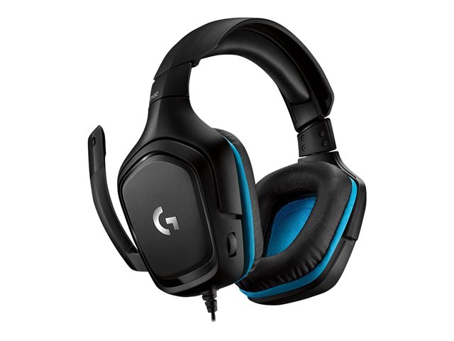 LOGITECH G432 7.1 Surround Sound Wired Gaming Headset - LEATHERETTE - USB - EMEA