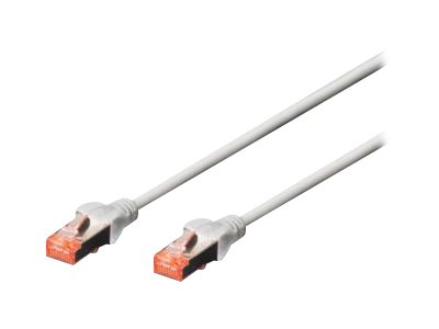 DIGITUS Patch Kabel SFTP CAT6 3m grau 4x2AWG 27/7 2xRJ45