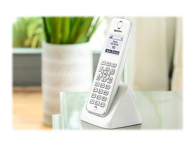 AVM FRITZ!Fon M2 - DECT-Komforttelefon fuer die FRITZ!Box - Unterstuetzt HD-Telefonie - Full-Duplex-Freisprechen