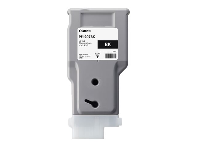 CANON PFI-207BK Tinte schwarz Standardkapazität 300ml 1er-Pack