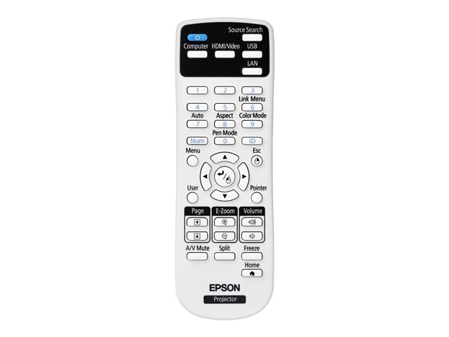 Komponente Vorderseite EPSON EB-695Wi 3LCD WXGA interaktiver Ultrakurzdistanzprojektor 1280x800 16:10 3500 Lumen 16W Lautsprecher