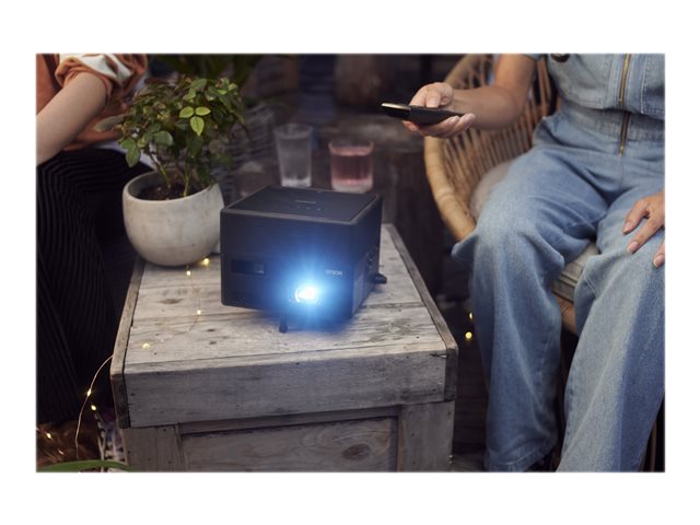 EPSON EF-12 3LCD Mini laser Projector 1080p 1920x1080 1000 Lumen 2500000:1 Contrast (P)