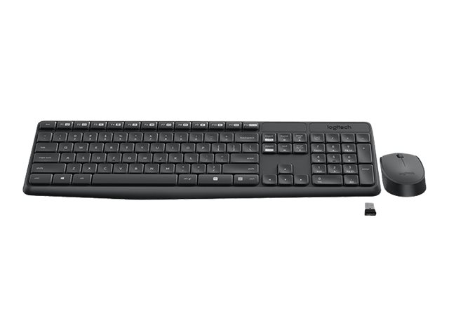 LOGITECH MK235 wireless Keyboard + Mouse Combo Grey - INTNL (US)