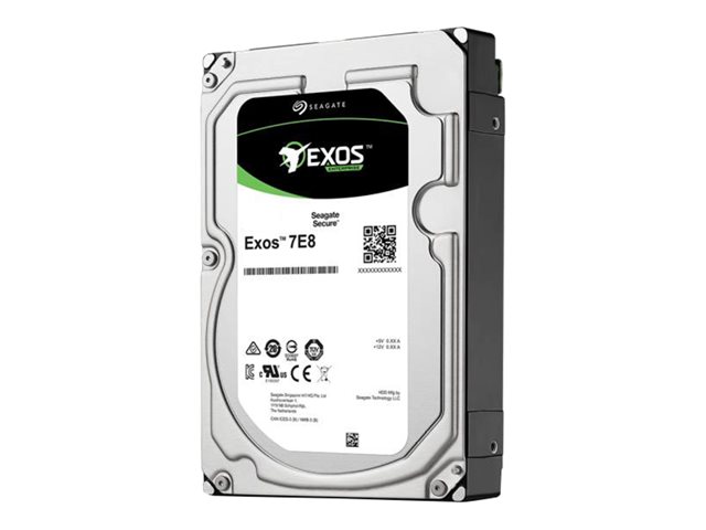SEAGATE EXOS 7E8 Enterprise Capacity 3.5 8TB HDD 7200rpm SAS 12Gb/s 128MB cache 8,9cm 3,5Zoll 24x7 512e/4KN BLK