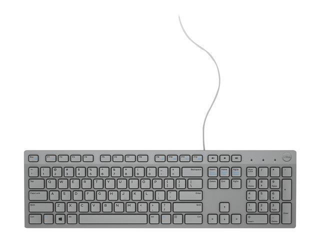 DELL Multimedia Keyboard-KB216 - US International - Grey