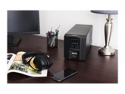 APC Smart-UPS 750VA LCD 230V Tower SmartSlot USB 5min Runtime 500W with SmartConnect