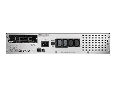 APC Smart-UPS 750VA RM 2U LCD  Network  USB 5min Runtime 500W