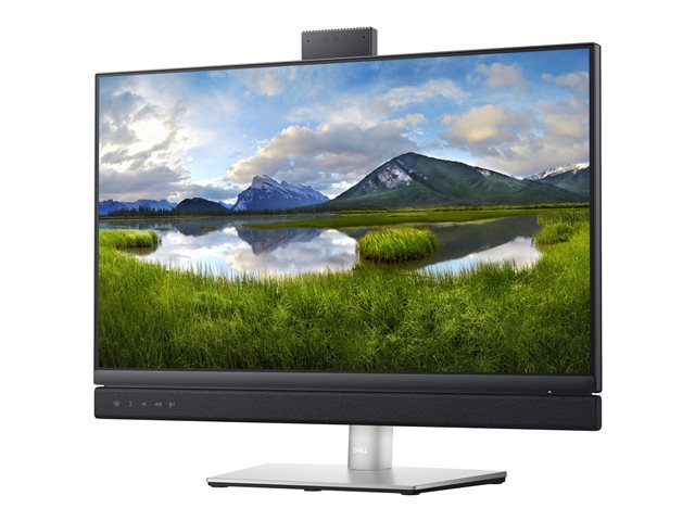 DELL Video Conferencing Monitor 60,47cm 23,8Zoll 1920x1080 16:9 IPS Antiglare 250cd/m2 60Hz 5ms HDMI DP USB