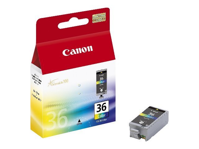 CANON CLI-36 Tinte dreifarbig Standardkapazität 12ml 249 Seiten 1er-Pack