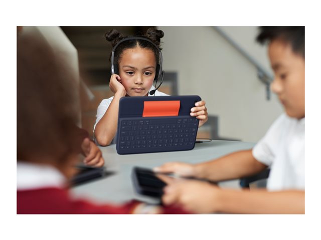 LOGITECH Rugged Combo 3 for iPad Gen. 7/8 - CLASSIC BLUE - FRA - WW