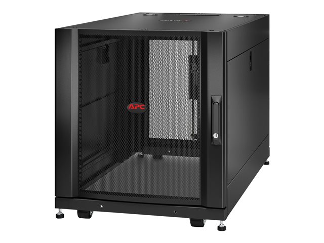 APC NetShelter SX 12U Server 600mm Wide x 1070mm Deep Enclosure with Side Panels and Key(s)