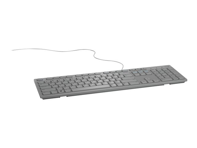 DELL Multimedia Keyboard-KB216 - US International - Grey