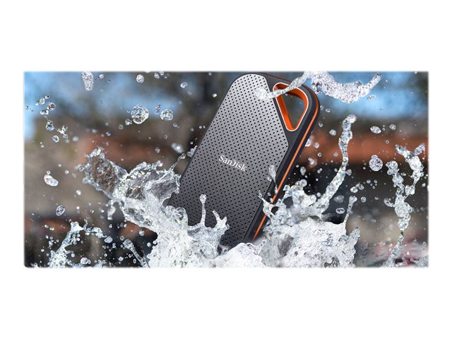 SANDISK Extreme PRO 4TB Portable SSD Read/Write Speeds up to 2000MB/s USB 3.2 Gen 2x2 Forged Aluminum Enclosure 2-meter drop protect