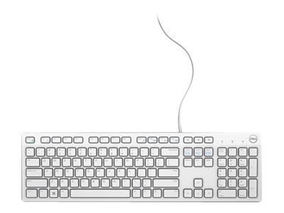 DELL Multimedia Keyboard-KB216 - UK QWERTY - White