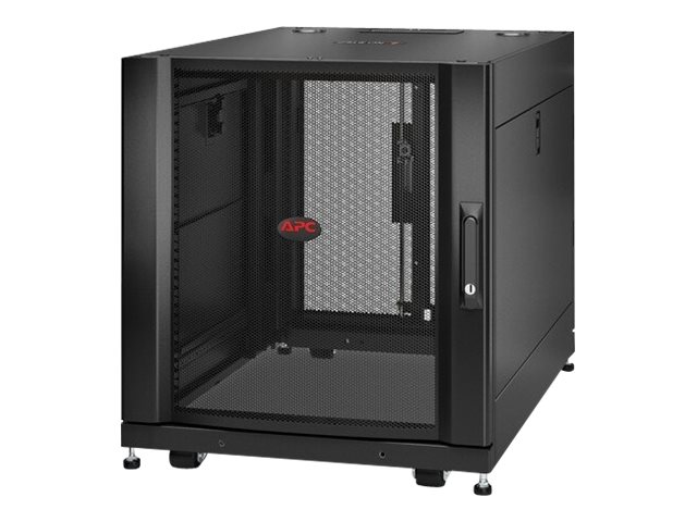 APC NetShelter SX 12U Server Rack Enclosure 600mm x 900mm w/ Sides Black