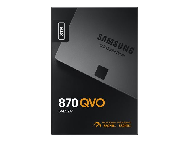 SAMSUNG 870 QVO SSD 8TB SATA 6,35cm 2,5Zoll SATA III