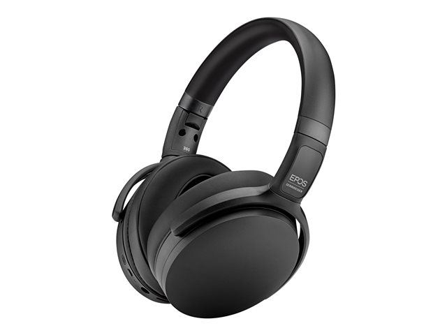 EPOS SENNHEISER ADAPT 361 schwarz Bluetooth Stereo ANC Headset mit USB-C Dongle Etui zertifiziert für Micrososft Teams