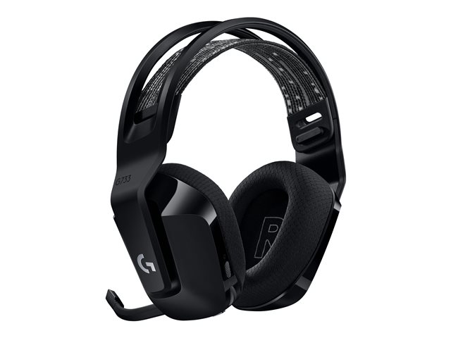 Produkt Links Vorne LOGITECH G733 LIGHTSPEED Wireless RGB Gaming Headset - BLACK - EMEA