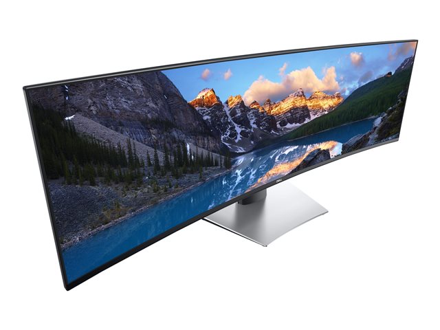 DELL UltraSharp Curved Monitor 124,5cm 49Zoll 5120x1440 32:9 IPS Antiglare 350cd/m2 60Hz 5ms HDMI DP USB-C