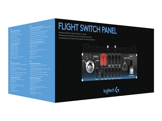 LOGITECH G Saitek Pro Flight Switch Panel - USB - WW