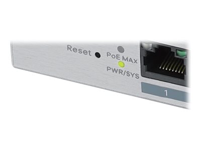 ZYXEL GS1200-8HP V2 8 Port Gigabit PoE+ Web/Smart Managed Switch 4x PoE+ 60 Watt LACP IGMP VLAN