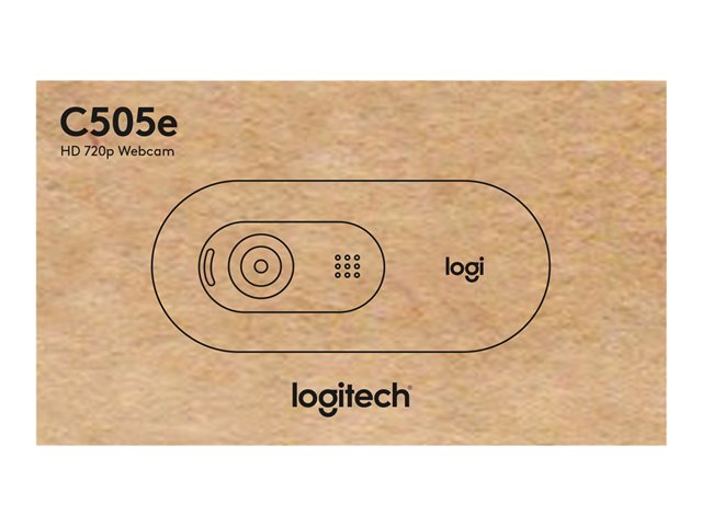 LOGITECH C505e HD Webcam black