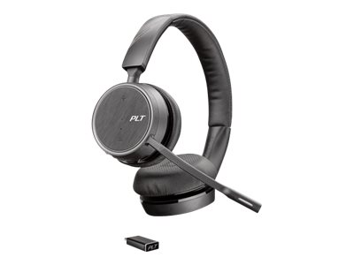 POLY Voyager 4220 UC USB-C Stereo Bluetooth Headset