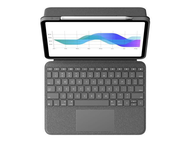 LOGITECH Folio Touch for iPad Pro 27,9cm 11Zoll - GREY - FRA - CENTRAL