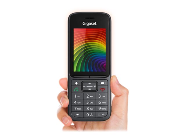 GIGASET PRO SL800H DECT Mobilteil Farbdisplay Vibrationsalarm für N870 N720 N670 N510 GAP und CAT-iq kompatible Basisstationen